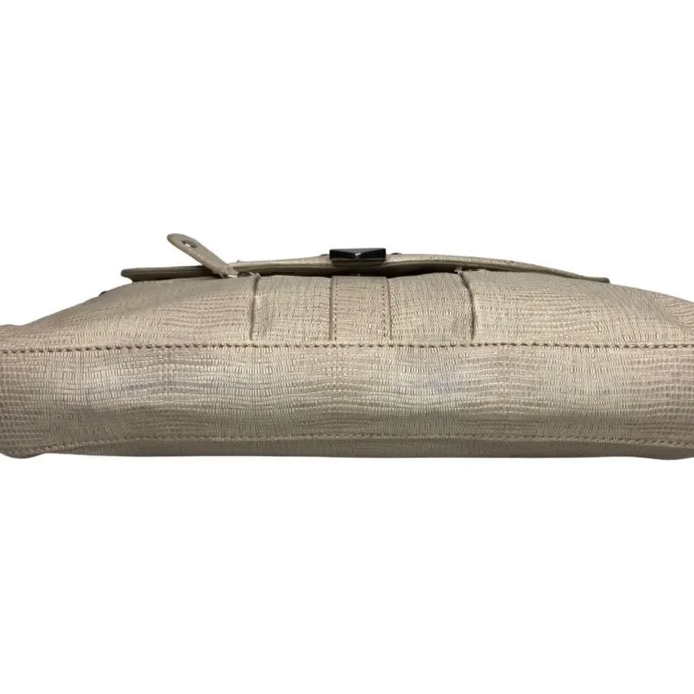 Chico’s Beige Textured Crossbody Shoulder Bag